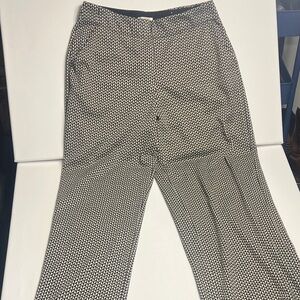 Max Studio Black and White Wide Leg Pants